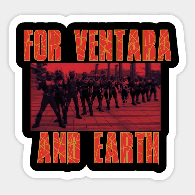 For Ventara and Earth Sticker by Chronos Design Corp.
